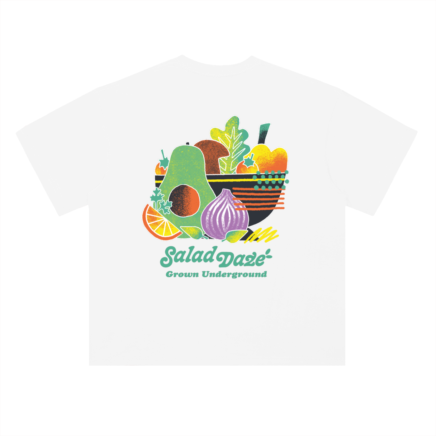 Salad Daze White Tee